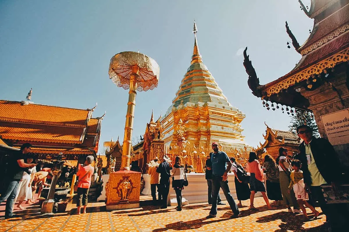 Wat Phra Thap Doi Suthep di chiangg mai