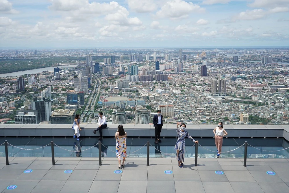 Pemandangan dari KIng Power Mahanakhon